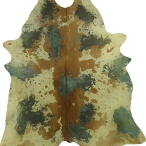 COWHIDE ASSORTED ACID WASH 3-5M