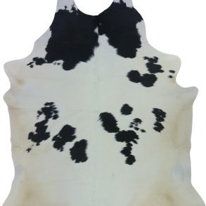 COWHIDE MEDIUM BLACK & WHITE 2.5-3.4M