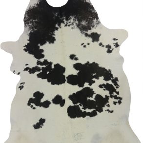 COWHIDE MEDIUM BLACK & WHITE 2.5-3.4M