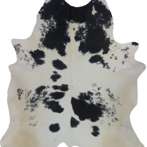 COWHIDE LARGE BLACK & WHITE 3.5-3.9M