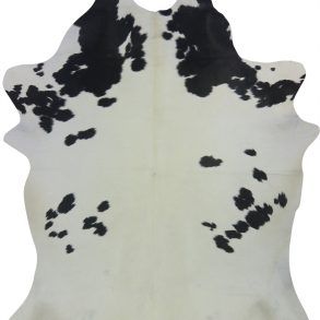 COWHIDE LARGE BLACK & WHITE 3.5-3.9M