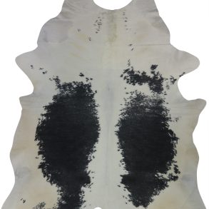 COWHIDE LARGE BLACK & WHITE 3.5-3.9M