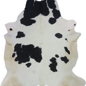 COWHIDE XL BLACK & WHITE 4-4.4M