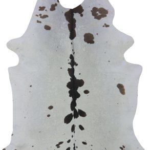 COWHIDE MEDIUM BROWN & WHITE 2.5-3.4M