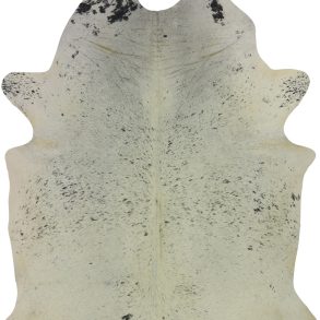 COWHIDE LARGE BLK & WHT SPECKLED 3.5-3.9M