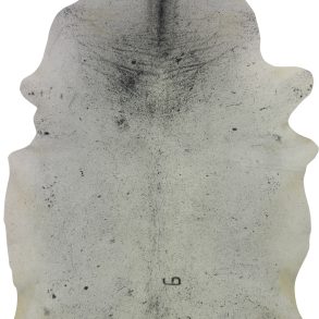 COWHIDE LARGE BLK & WHT SPECKLED 3.5-3.9M