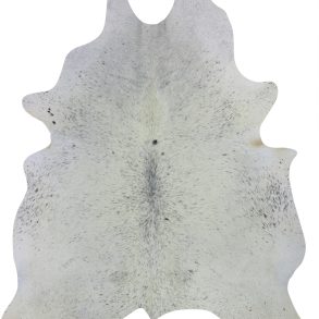 COWHIDE LARGE BLK & WHT SPECKLED 3.5-3.9M