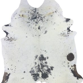 COWHIDE LARGE BROWN & WHITE SPECKLED 3.5-3.9M