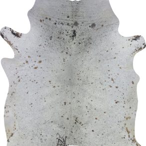COWHIDE MEDIUM BROWN & WHITE SPECKLED 2.5-3.4M