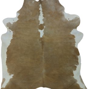 COWHIDE BEIGE & WHITE XL 4 TO 4.4 MTR