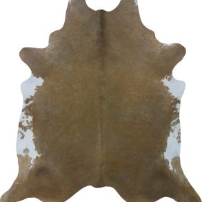 COWHIDE BEIGE & WHITE XL 4 TO 4.4 MTR