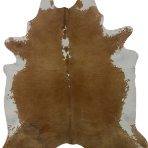 COWHIDE BEIGE & WHITE XL 4 TO 4.4 MTR