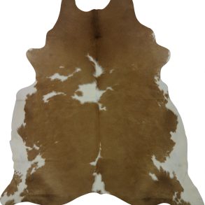 COWHIDE BEIGE & WHITE XL 4 TO 4.4 MTR
