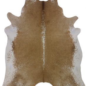 COWHIDE BEIGE & WHITE XL 4 TO 4.4 MTR