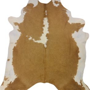 COWHIDE BEIGE & WHITE XXL 4.50 - 4.99 MTR