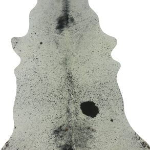 COWHIDE SMALL BLACK & WHITE SPECKLED 2-2.4M