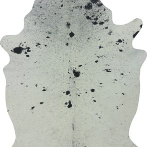 COWHIDE SMALL BLACK & WHITE SPECKLED 2-2.4M