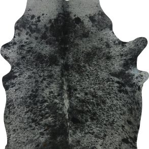 COWHIDE SMALL BLACK & WHITE SPECKLED 2-2.4M