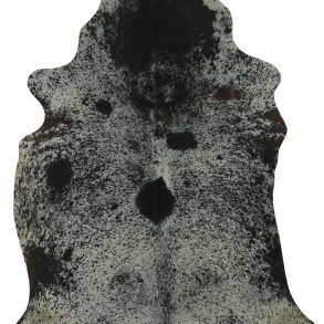 COWHIDE SMALL BLACK & WHITE SPECKLED 2-2.4M