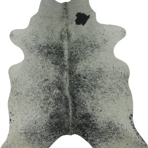 COWHIDE SMALL BLACK & WHITE SPECKLED 2-2.4M