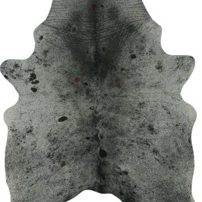 COWHIDE SMALL BLACK & WHITE SPECKLED 2-2.4M