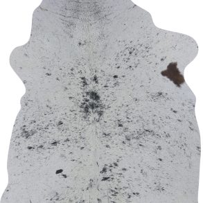 COWHIDE SMALL BLACK & WHITE SPECKLED 2-2.4M
