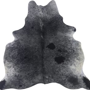 COWHIDE SMALL BLACK & WHITE SPECKLED 2-2.4M
