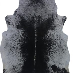 COWHIDE MEDIUM BLACK & WHITE SPECKLED 2.5-3.4M
