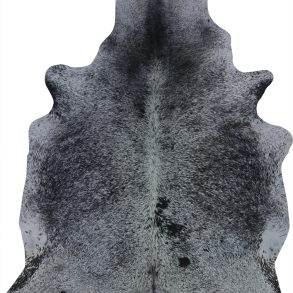 COWHIDE MEDIUM BLACK & WHITE SPECKLED 2.5-3.4M