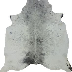 COWHIDE MEDIUM BLACK & WHITE SPECKLED 2.5-3.4M
