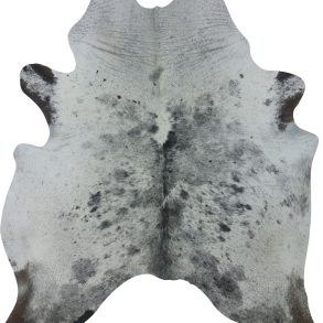 COWHIDE MEDIUM BLACK & WHITE SPECKLED 2.5-3.4M