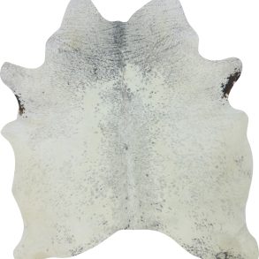 COWHIDE MEDIUM BLACK & WHITE SPECKLED 2.5-3.4M