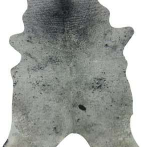 COWHIDE MEDIUM BLACK & WHITE SPECKLED 2.5-3.4M