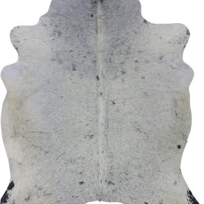 COWHIDE MEDIUM BLACK & WHITE SPECKLED 2.5-3.4M