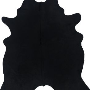 COWHIDE DYED BLACK L 3.5 TO 3.95