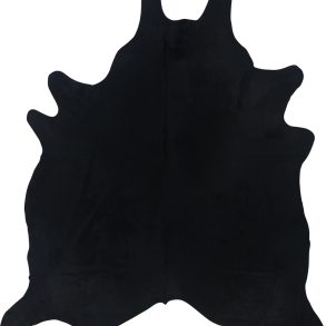 COWHIDE DYED BLACK XL 4.0 TO 4.4 MTR