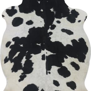 COWHIDE MEDIUM BLACK & WHITE 2.5-3.4M
