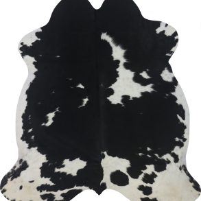 COWHIDE MEDIUM BLACK & WHITE 2.5-3.4M