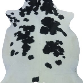 COWHIDE LARGE BLACK & WHITE 3.5-3.9M