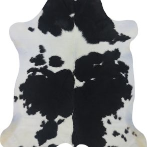 COWHIDE LARGE BLACK & WHITE 3.5-3.9M