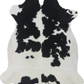 COWHIDE LARGE BLACK & WHITE 3.5-3.9M