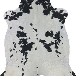 COWHIDE LARGE BLACK & WHITE 3.5-3.9M
