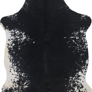 COWHIDE LARGE BLACK & WHITE 3.5-3.9M