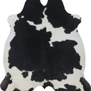 COWHIDE LARGE BLACK & WHITE 3.5-3.9M