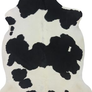 COWHIDE LARGE BLACK & WHITE 3.5-3.9M