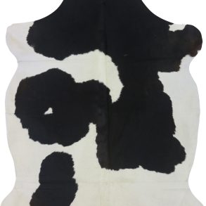 COWHIDE LARGE BLACK & WHITE 3.5-3.9M