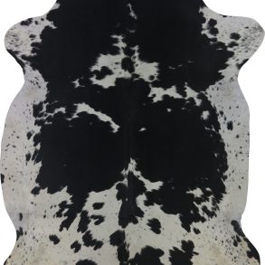 COWHIDE XL BLACK & WHITE 4-4.4M
