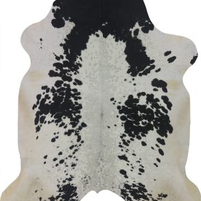 COWHIDE XL BLACK & WHITE 4-4.4M