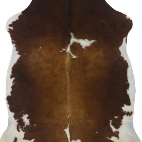 COWHIDE LARGE BROWN & WHITE 3.5-3.9M
