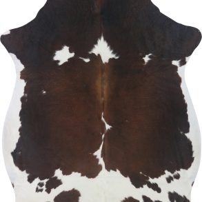 COWHIDE LARGE BROWN & WHITE 3.5-3.9M